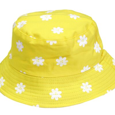 Yellow Daisy Bucket Hat