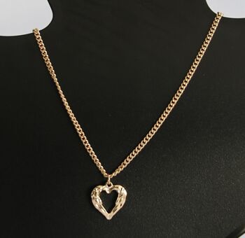Collier Coeur Or 1