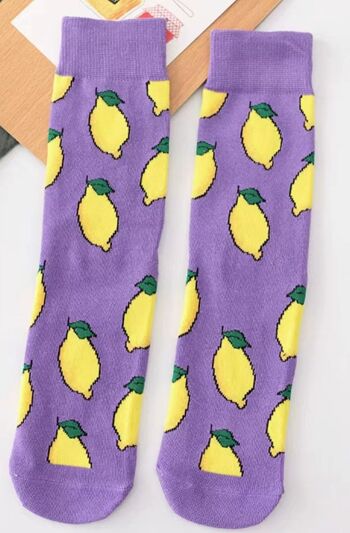 Chaussettes citron