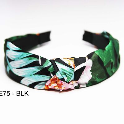Tropisches Knoten-Stirnband mit Print