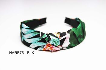 Bandeau Noeud Imprimé Tropical 1