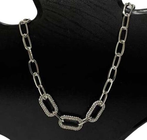 Diamante Link Chain Necklace