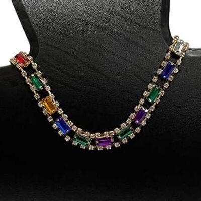 Multi Stone Necklace