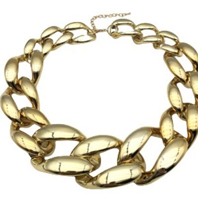 GOLD CHUNKY CHAIN HALSKETTE