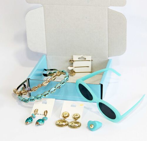 Headband, Earring, Sunglasses and Ring Gift Set