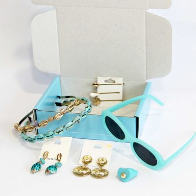 Headband, Earring, Sunglasses and Ring Gift Set