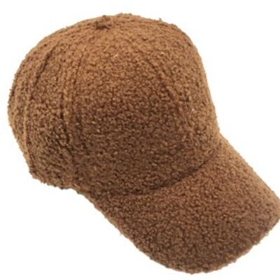 Tan Teddy Cap