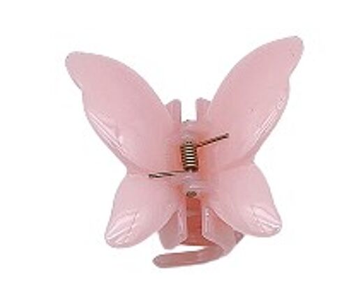 Pink Butterfly Hair Claw