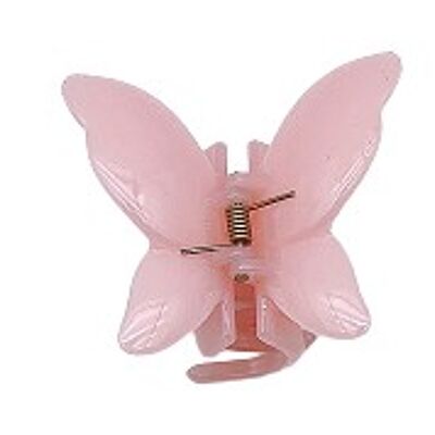 Pink Butterfly Hair Claw