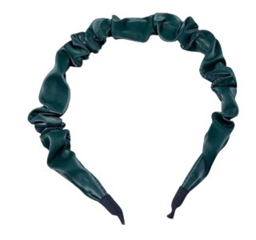 Emerald Green Ruched Headband