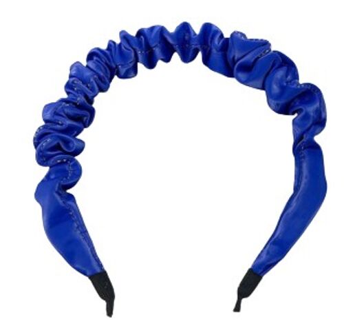 Royal Blue Ruched Headband