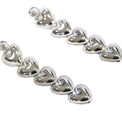 Heart Drop Earring