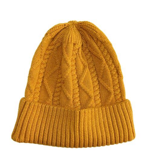 Mustard Beanie Hat