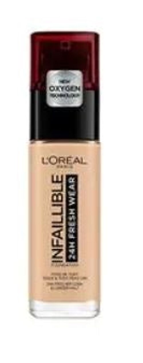 L'Oreal Infaillible 24H Fresh Wear Foundation - 125 ROSE NATURAL MAKE UP