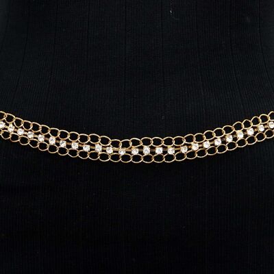 Diamante Chain Link Chain Belt