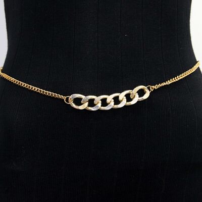 BELT WITH LINK MIDDLE CHAIN