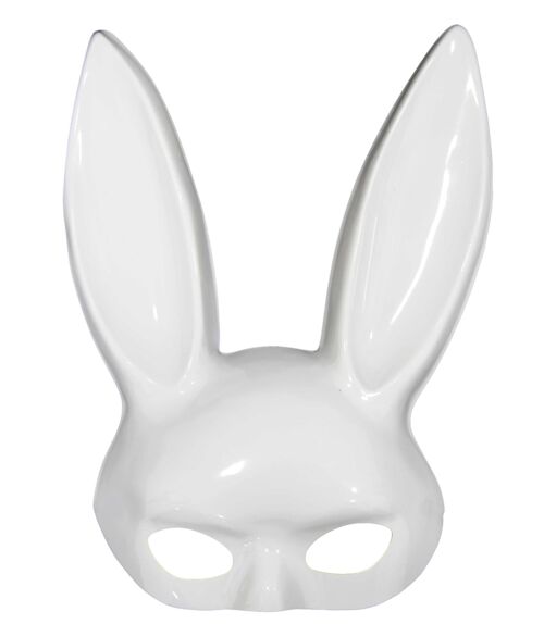 White Bunny Face Mask