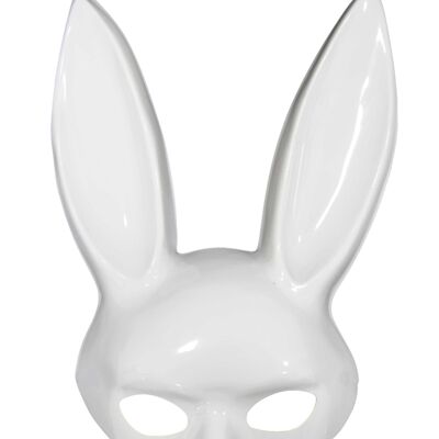 White Bunny Face Mask