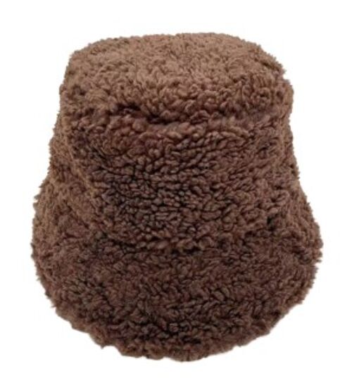 Brown Teddy Bucket Hat