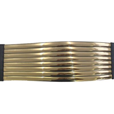 Gold mirror corset belt