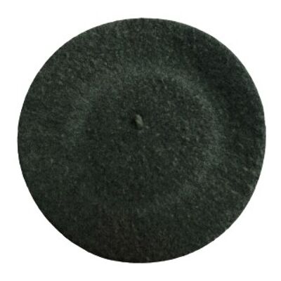 Khaki  Felt beret