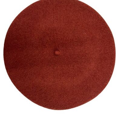 Rust Felt beret