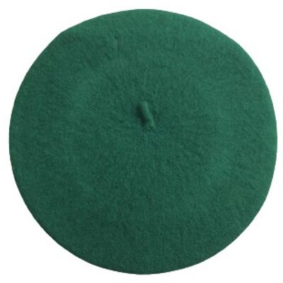 Emerald Felt beret