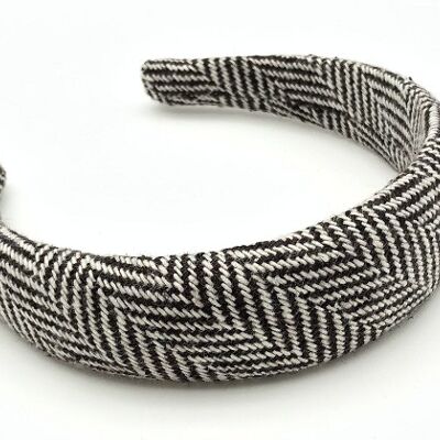 Brown Chevron Headband