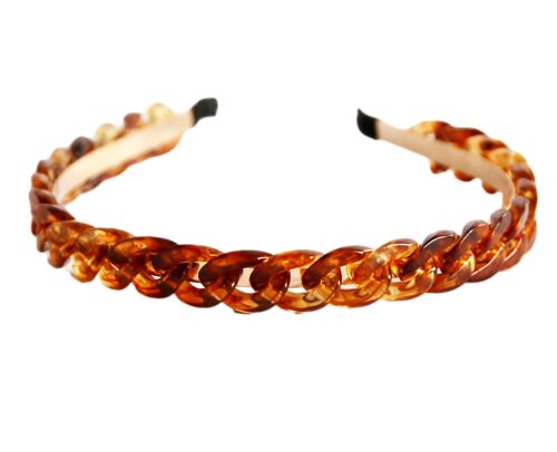 Brown Chain Link Headband