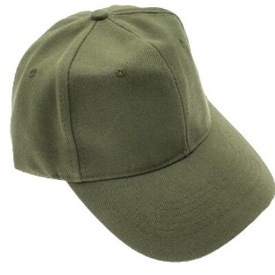 Khaki Plain Cap