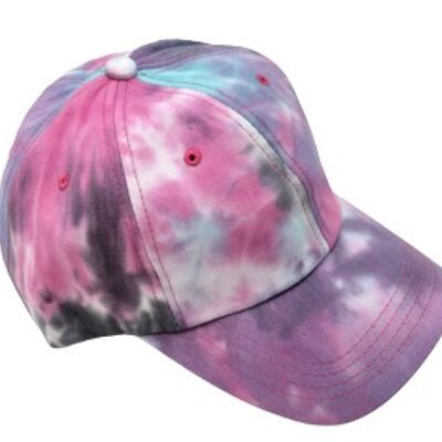 Gorra Tie Dye Azul Lila