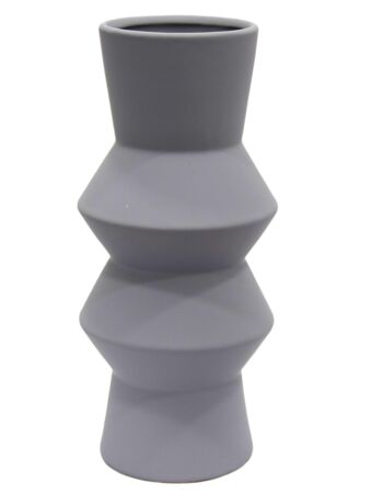 Vase gris 28 cm