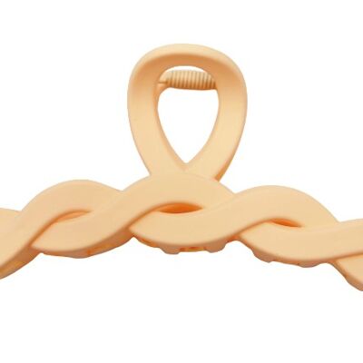 Orange Twist Hair Claw