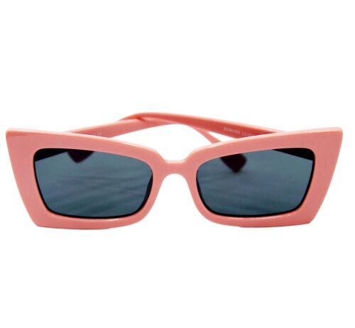 Pink Square Cat Sunglasses