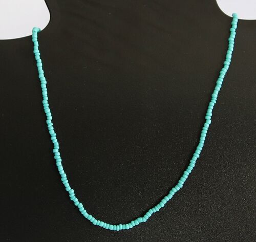 Mint Beaded Necklace