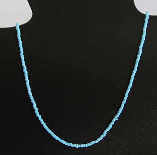 Blue Beaded Necklace