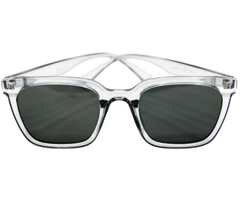 Clear Grey Wayfarer Sunglasses