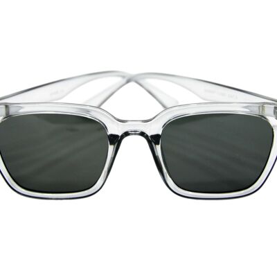 Clear Grey Wayfarer Sunglasses