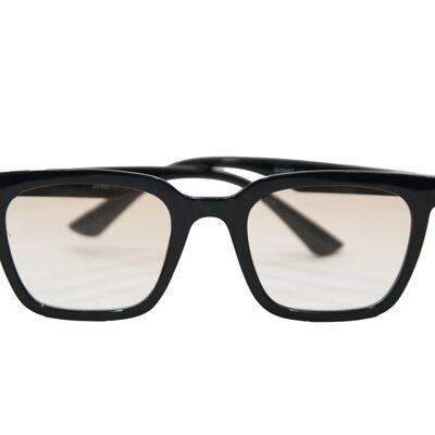 Black Frame Pink Lenses Wayfarer Sunglasses