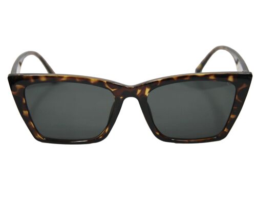 Leopard Grey Cat Eye Sunglasses