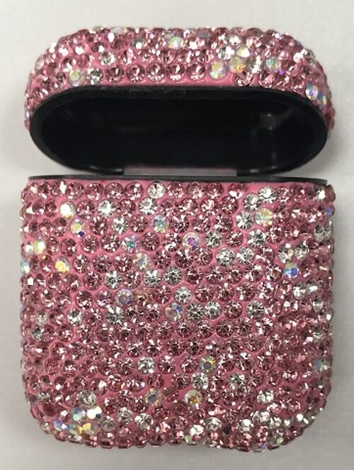 AIR POD CASE - PINK DIAMANTE