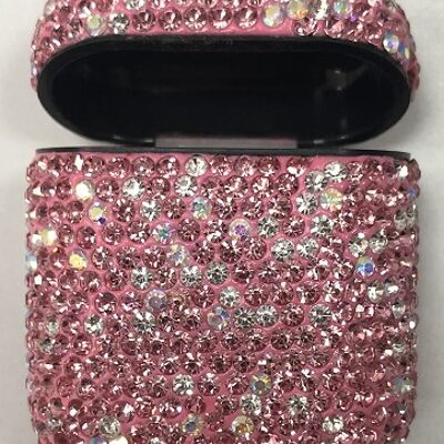 AIR POD CASE - PINK DIAMANTE