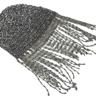 SILVER BEAD HAT