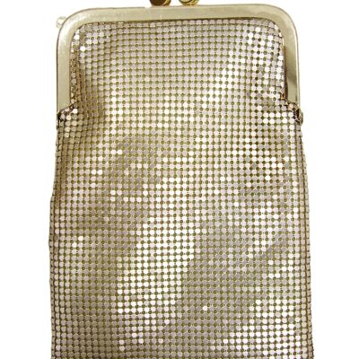 Gold Chainmail Pouch Bag