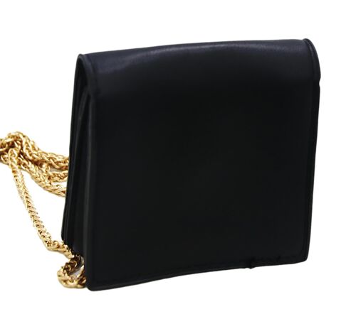 Black PU Mini Shoulder Bag