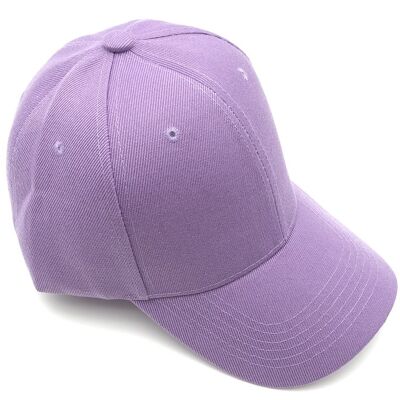 Lilac Plain Cap