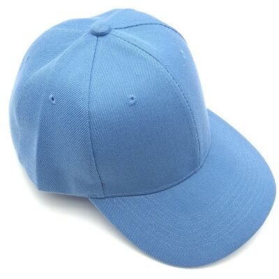 Blue Plain Baseball Cap