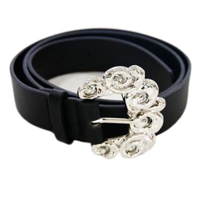 Filigree Buckle Belt