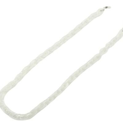 White Cloudy Clear Chunky Link Sunglasses Chain