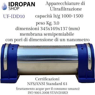 UF-IDD10 ultrafiltration